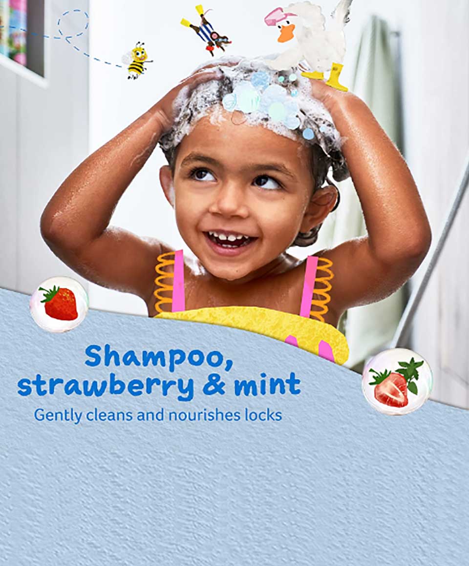 Childs Farm Shampoo With Strawberry And Organic Mint