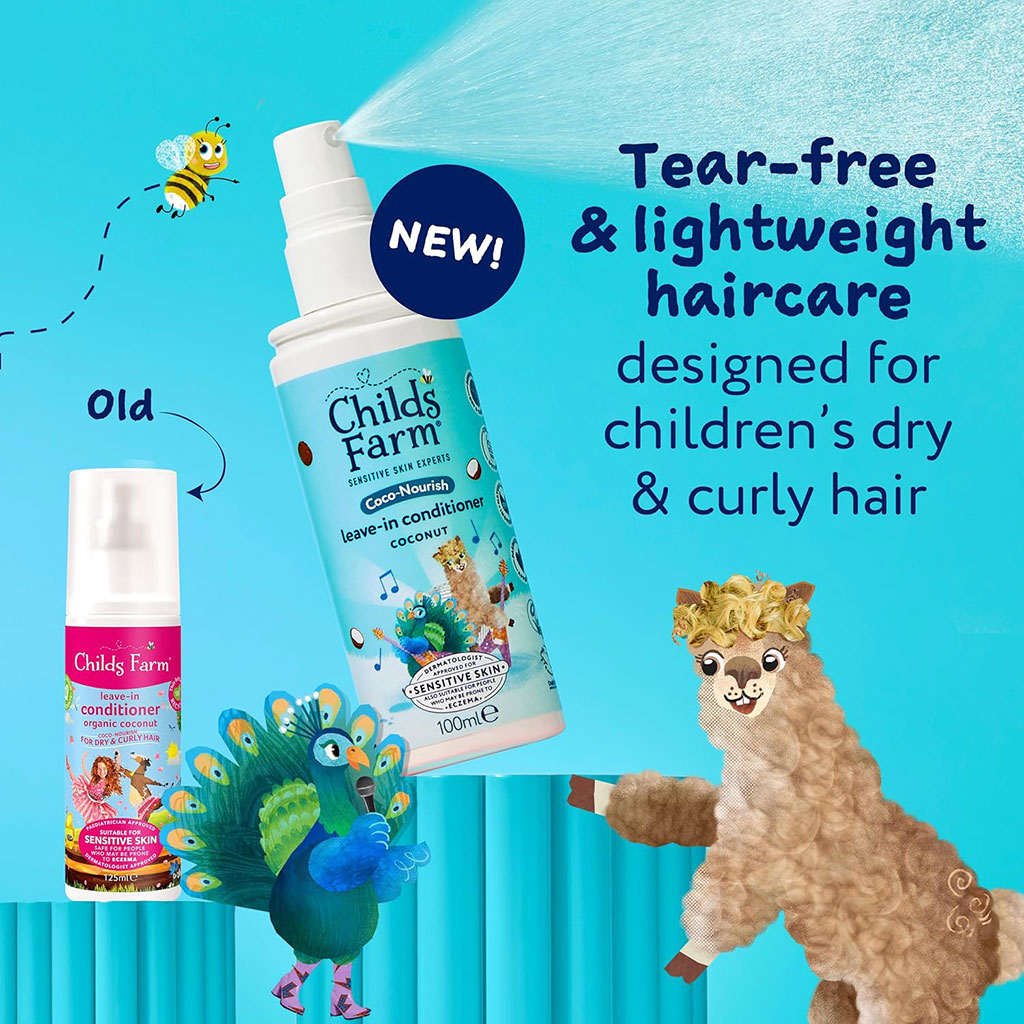 Childs Farm Coco Nourish Coconut Leave In Conditioner