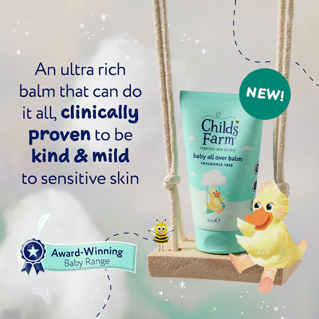 Childs Farm Fragrance Free Baby All Over Balm