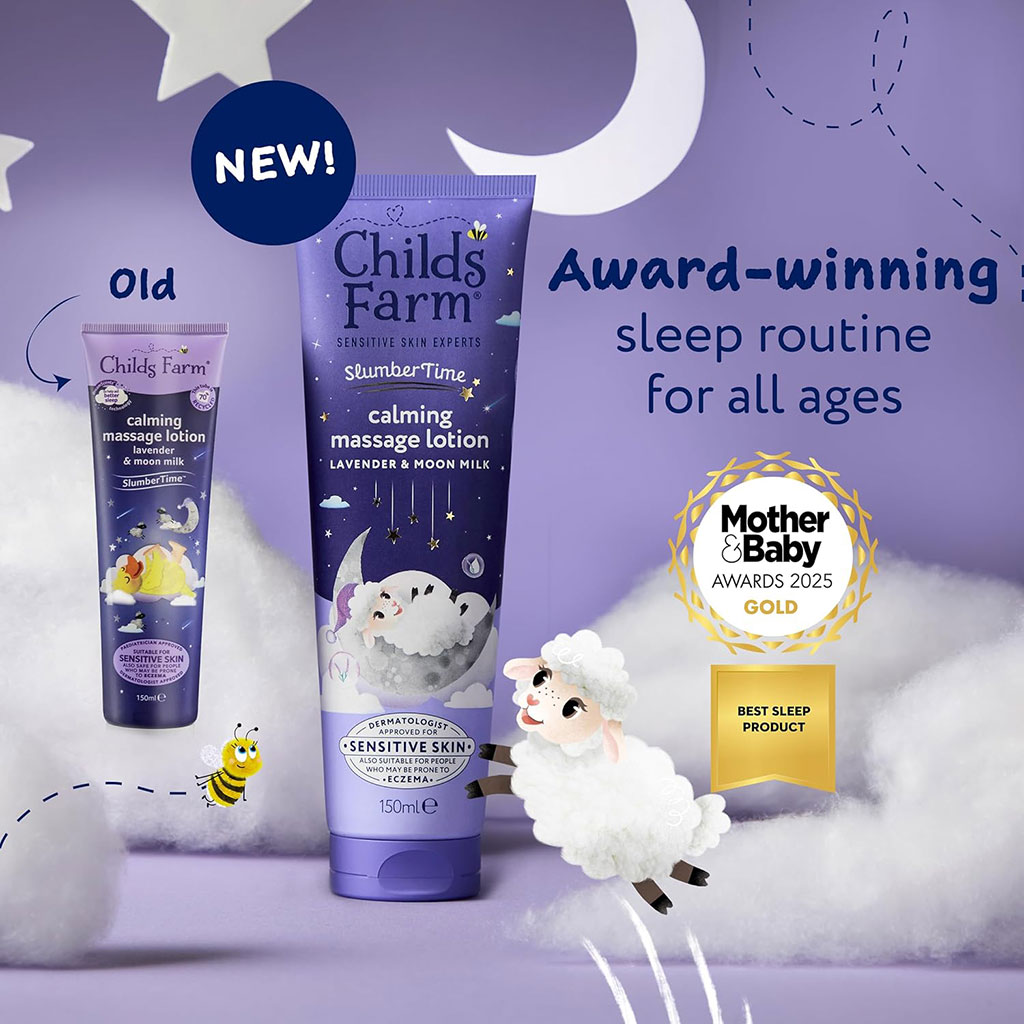 Childs Farm Slumber Time Lavender And Moon Milk Calming Massage Lotion