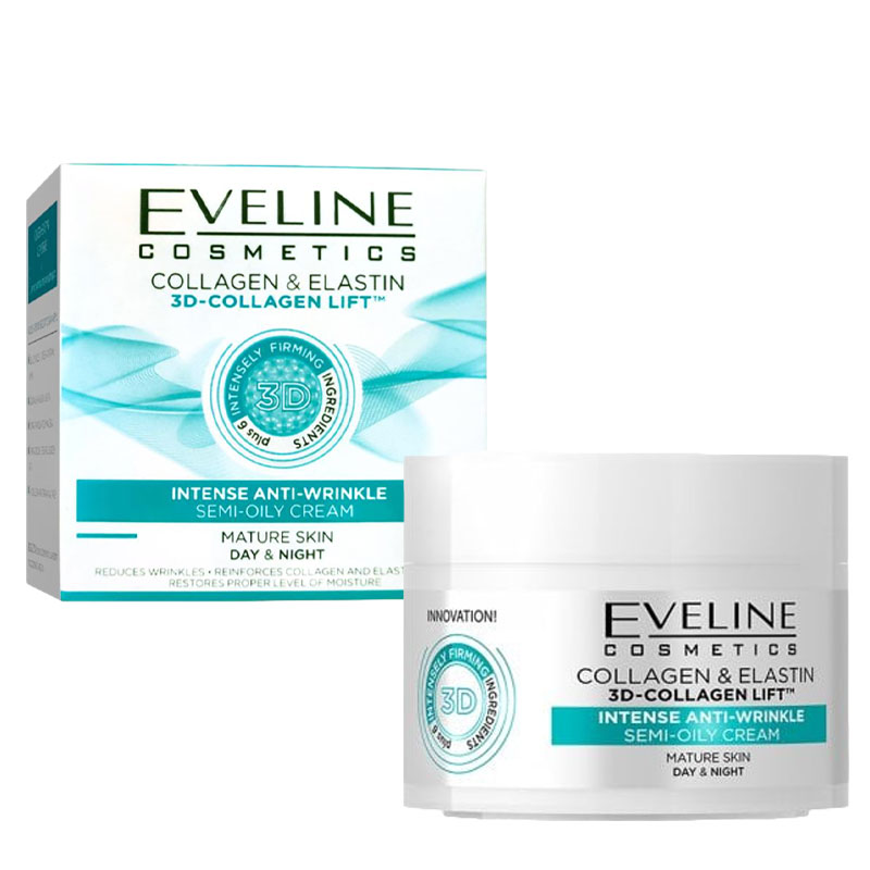 Collagen Elastin 3D Collagen Lift Intense Anti Wrinkle Semi Oily Cream