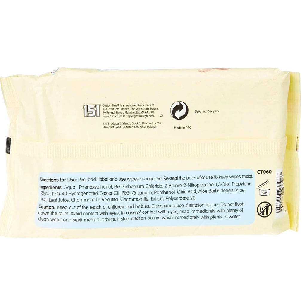 Cotton Tree Baby Wipes