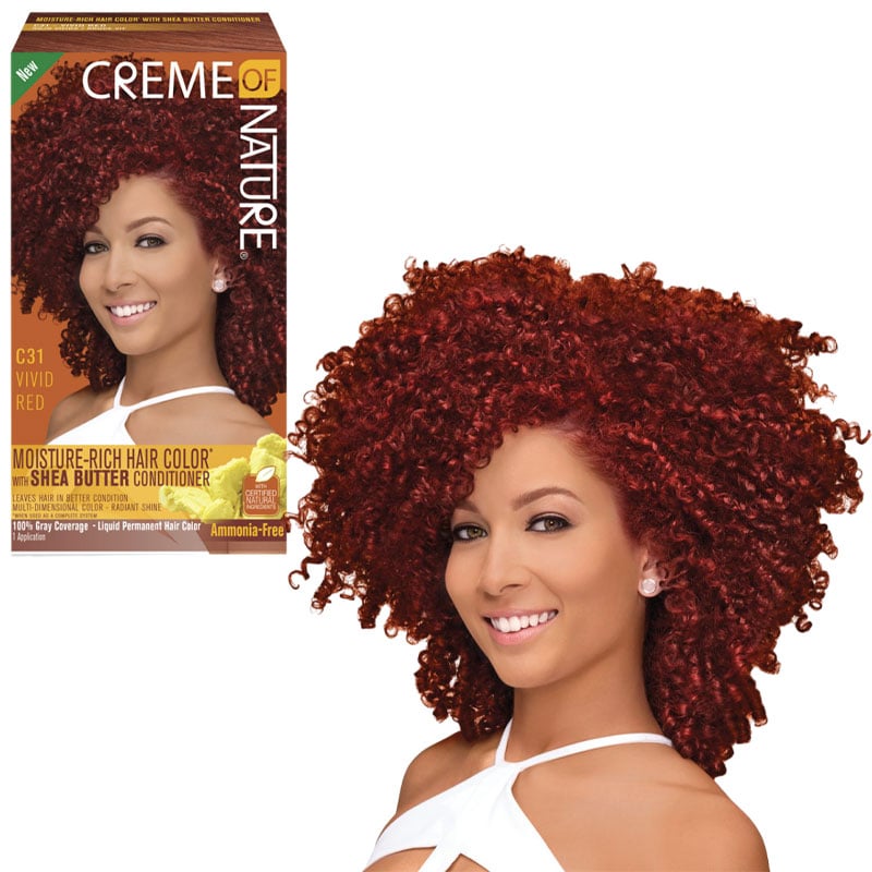 Moisture Rich Hair Color With Shea Butter Conditioner C31 Vivid Red