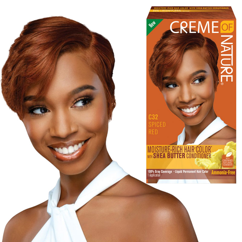 Moisture Rich Hair Color With Shea Butter Conditioner C32 Spiced Red
