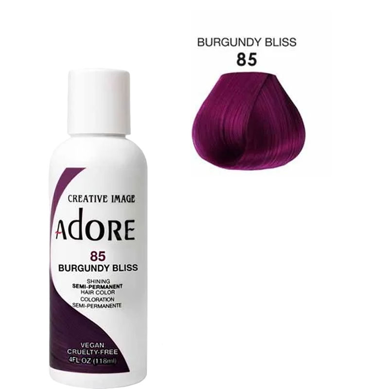Adore Shining Semi Permanent Hair Color Burgundy Bliss