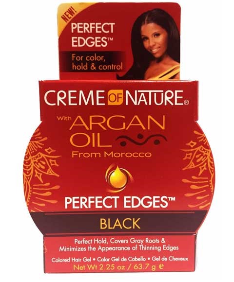Argan Oil Perfect Edges Black Gel