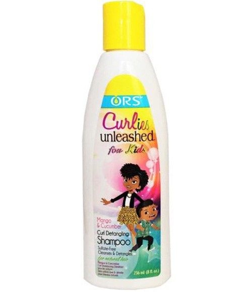 ORS Curlies Unleashed For Kids Curl Detangling Shampoo