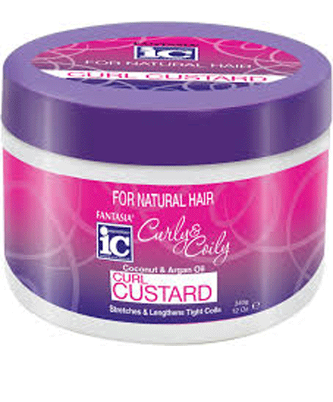 IC Fantasia Coconut And Argan Oil Curl Custard