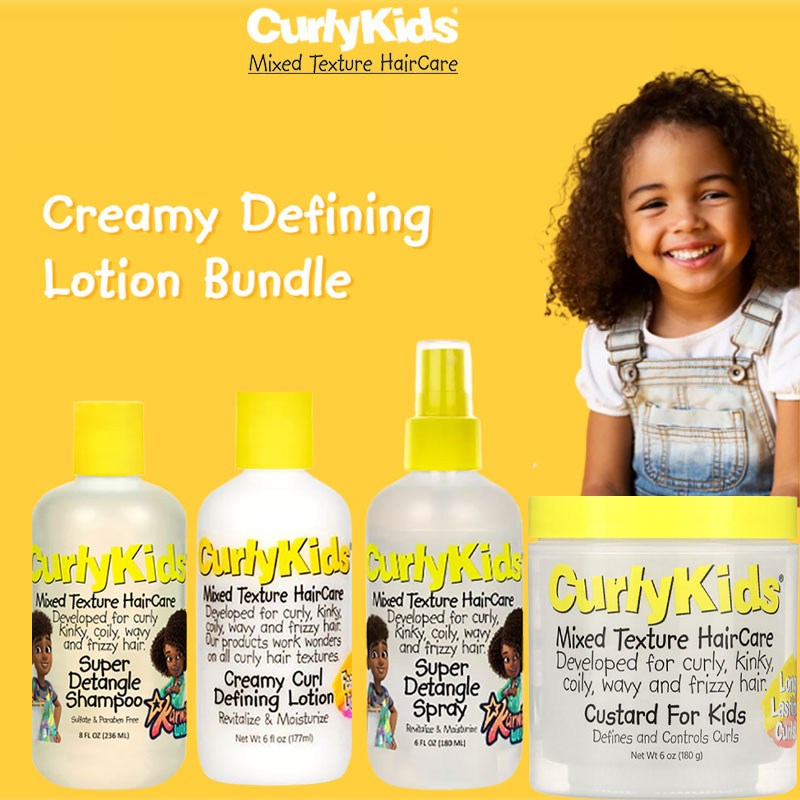 Curly Kids Creamy Defining Lotion Bundle