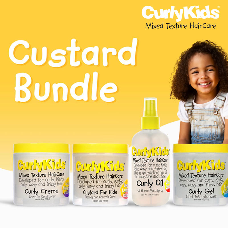 Curly Kids Custard Bundle