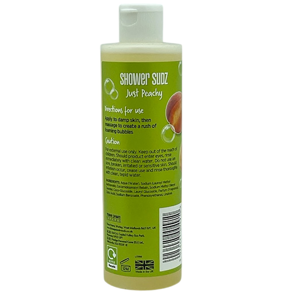 Cyclax Just Peachy Shower Sudz Body Wash