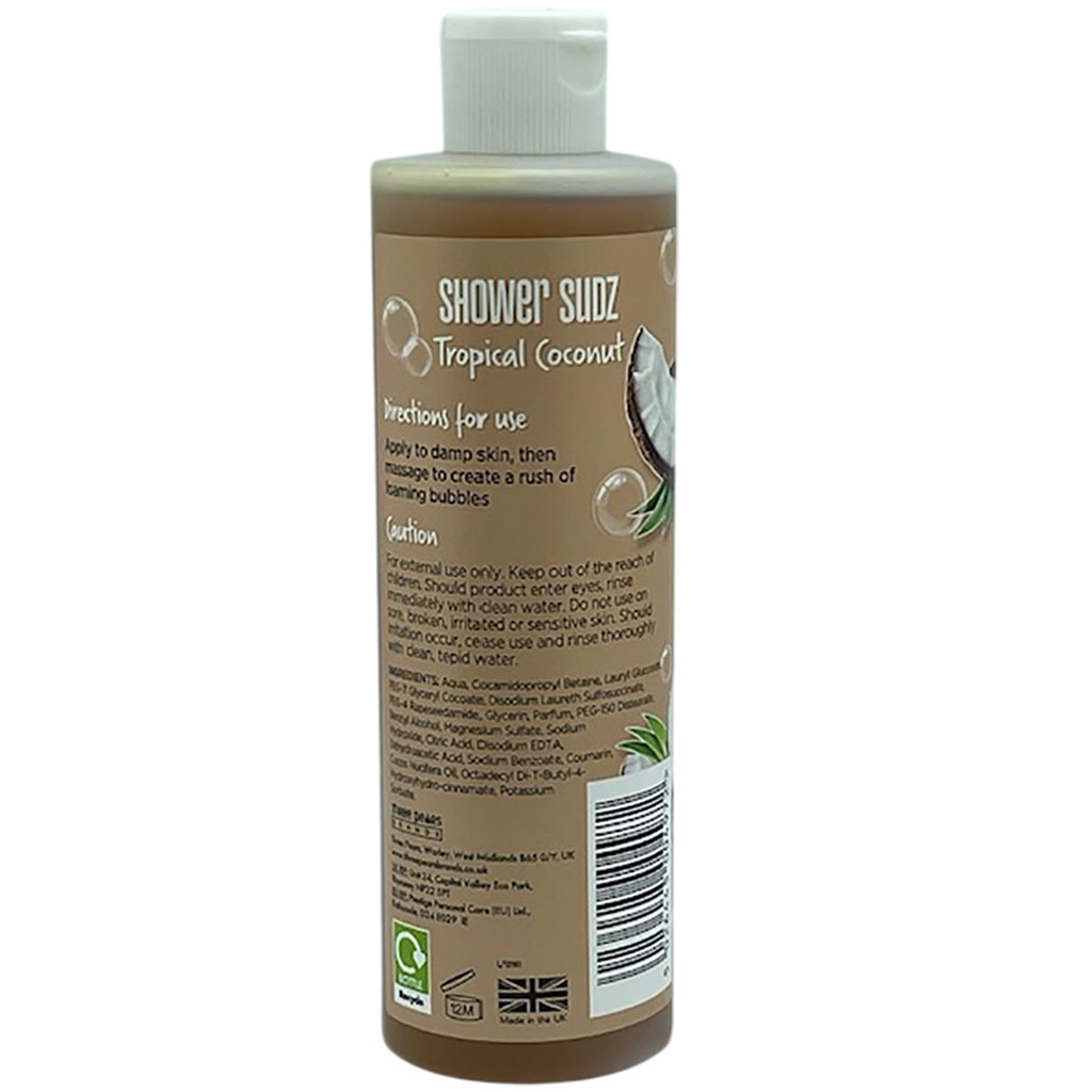 Cyclax Tropical Coconut Shower Sudz Body Wash