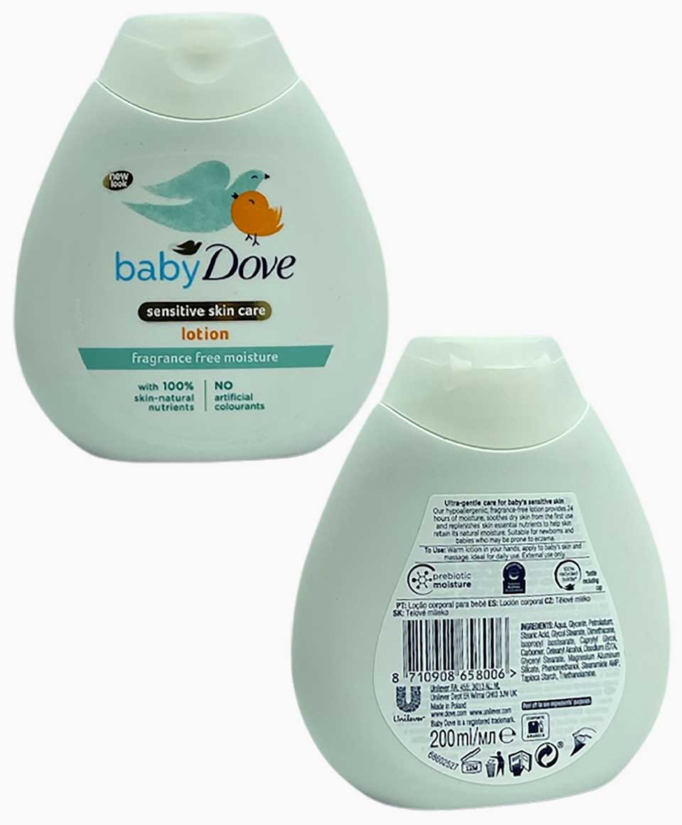 Baby Dove Fragrance Free Moisture Lotion