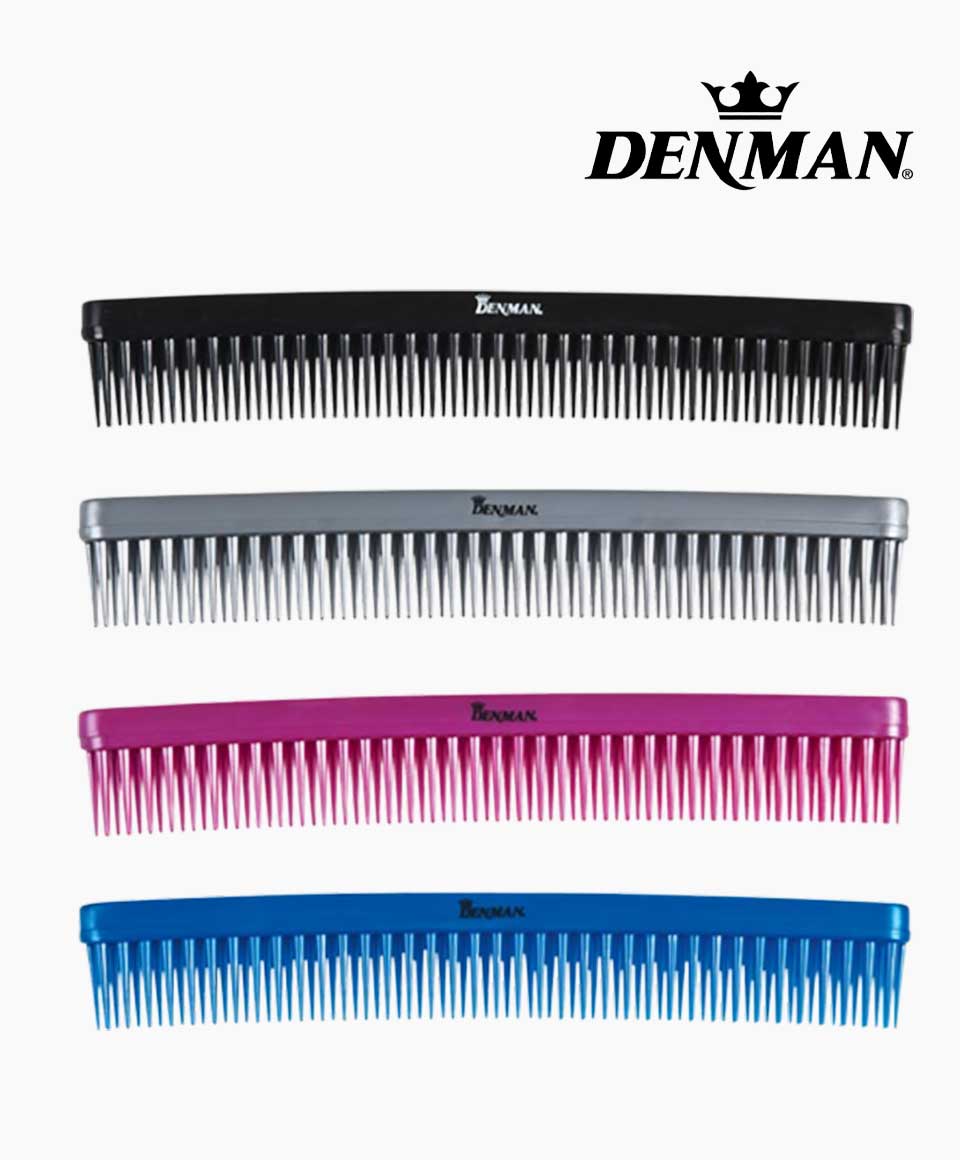 Denman Tame 'N' Tease Hair Brush C012 Black