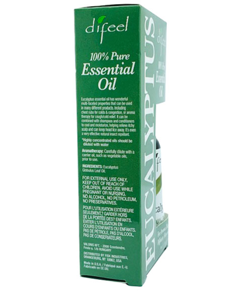 Difeel 100 Percent Pure Eucalyptus Essential Oil