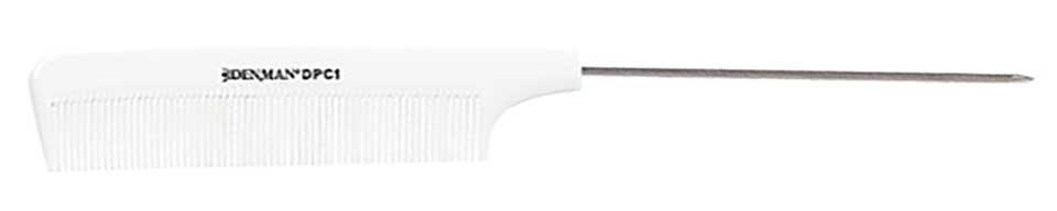 Precision Professional Pin Tail Comb DPC1 WHT