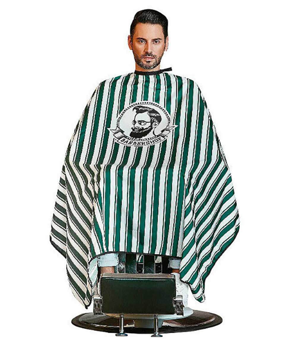 DMI Vintage Green Barbershop Cape VIN04