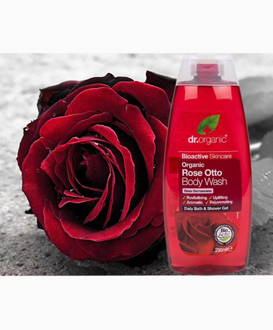 Bioactive Skincare Organic Rose Otto Body Wash