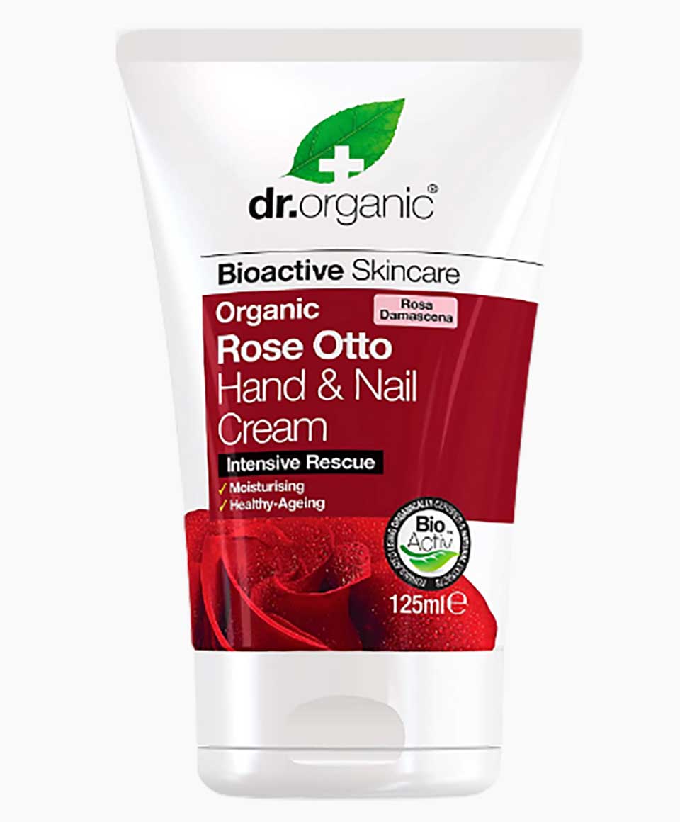 Bioactive Skincare Organic Rose Otto Hand And Nail Cream