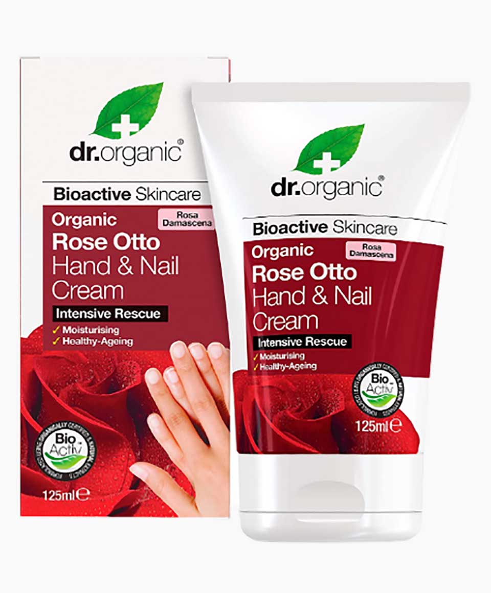 Bioactive Skincare Organic Rose Otto Hand And Nail Cream