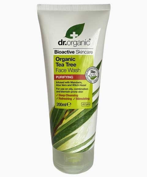 Bioactive Skincare Organic Tea Tree Face Wash