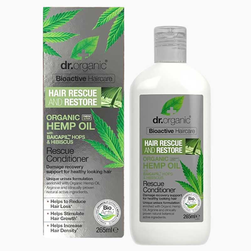 Bioactive Haircare Organic Hemp Oil Rescue Conditioner