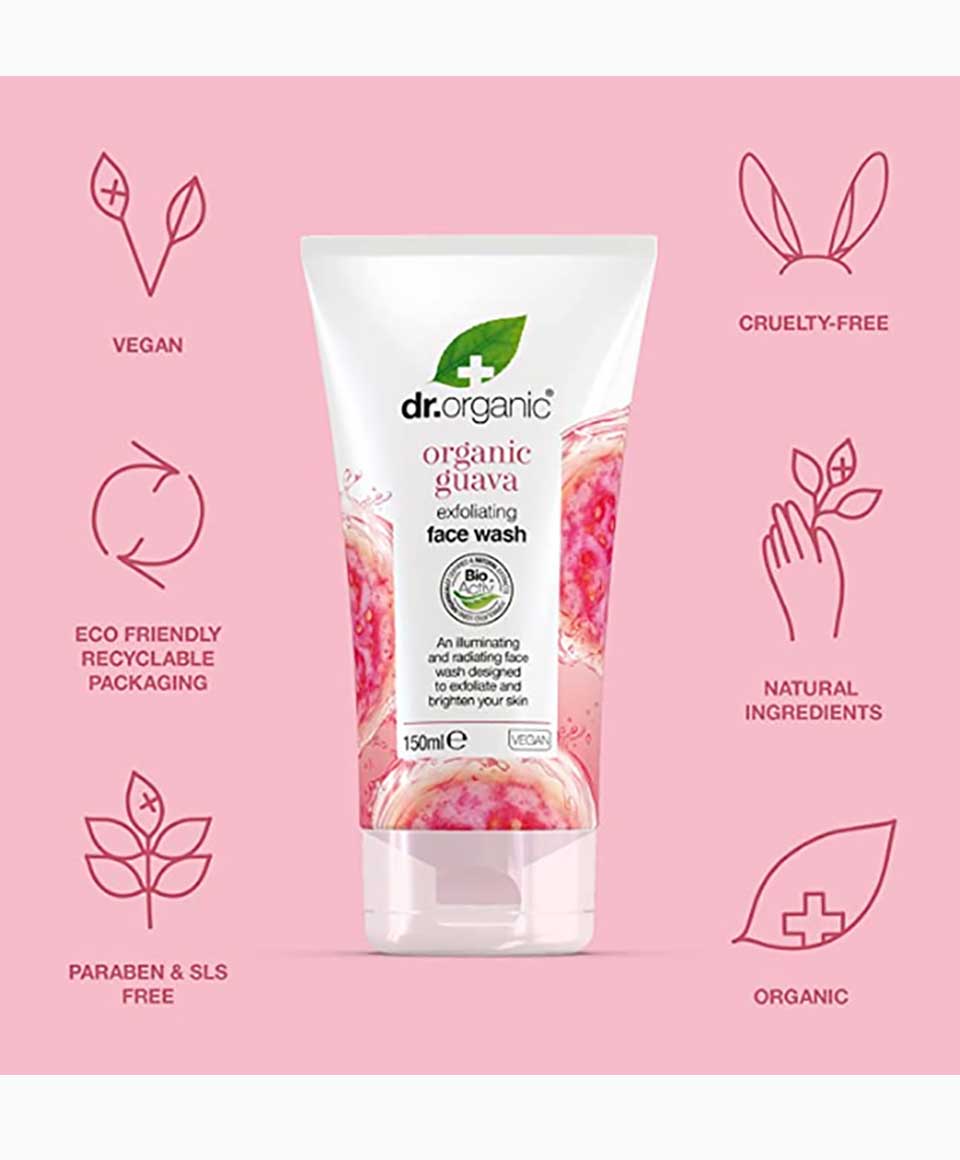 Organic Guava Exfoliating Face Wash