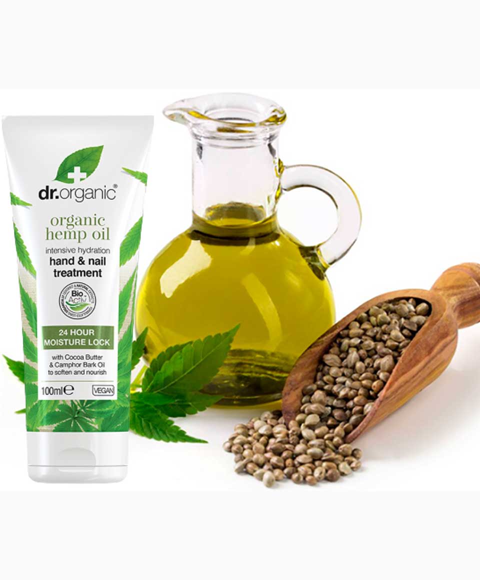 Organic Hemp Oil Hand And Nail Treatment