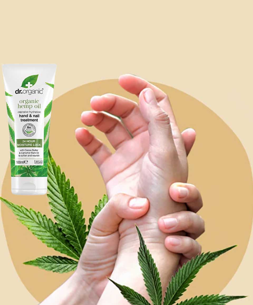 Organic Hemp Oil Hand And Nail Treatment
