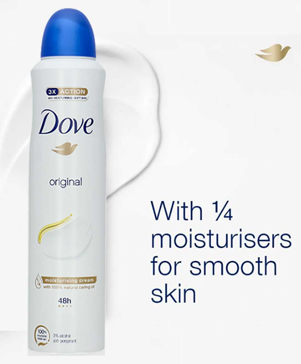 Original With Moisturising Cream 48H Anti Perspirant Spray