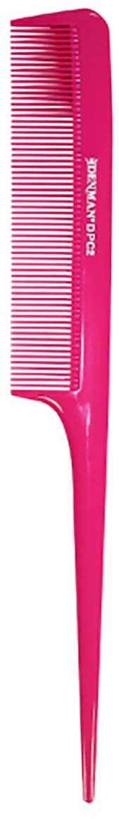 Precision Professional Tail Comb DPC2 Pink