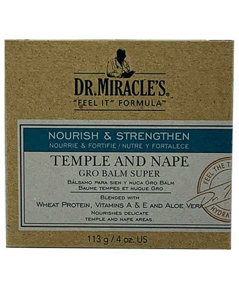 Dr. Miracles Temple N Nape Gro Balm Super