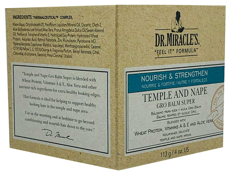 Dr. Miracles Temple N Nape Gro Balm Super