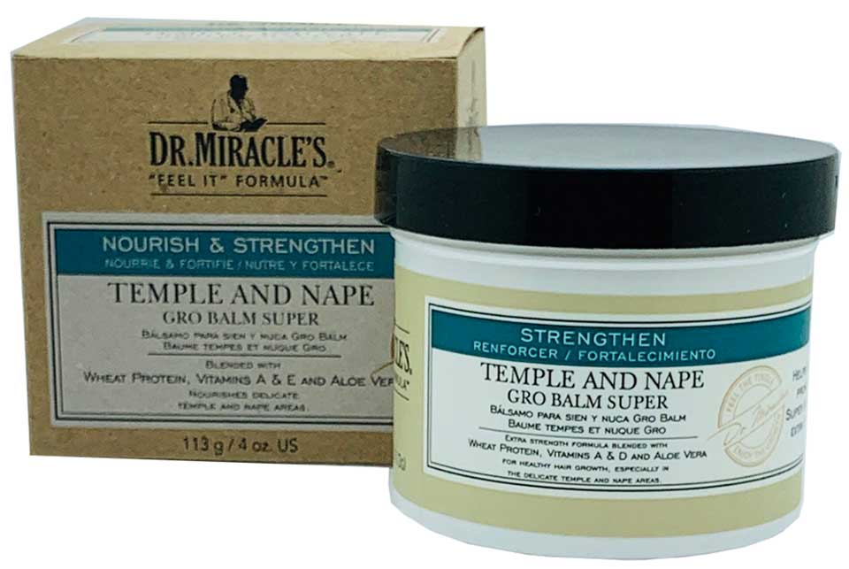 Dr. Miracles Temple N Nape Gro Balm Super