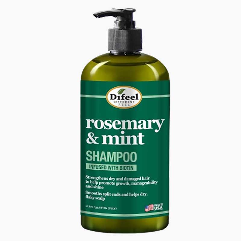 Difeel Rosemary And Mint Shampoo Infused With Biotin