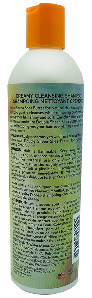 Shea Butter Creamy Cleansing Shampoo