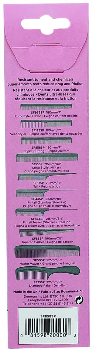 Starflite Cutting Comb No 858