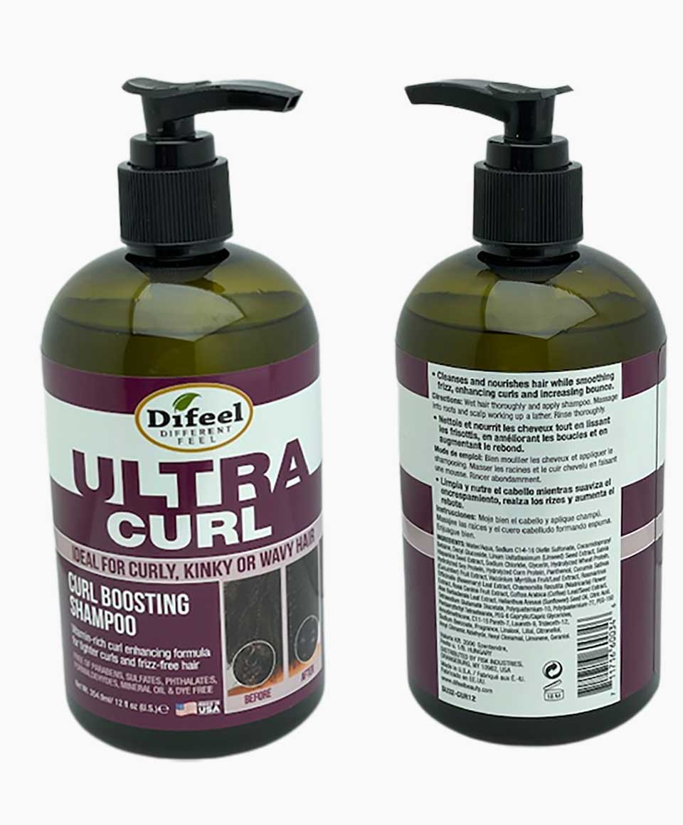 Difeel Ultra Curl Boosting Hair Shampoo