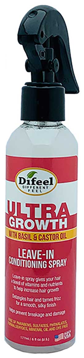 Difeel Ultra Growth Leave In Conditioning Spray With Basil