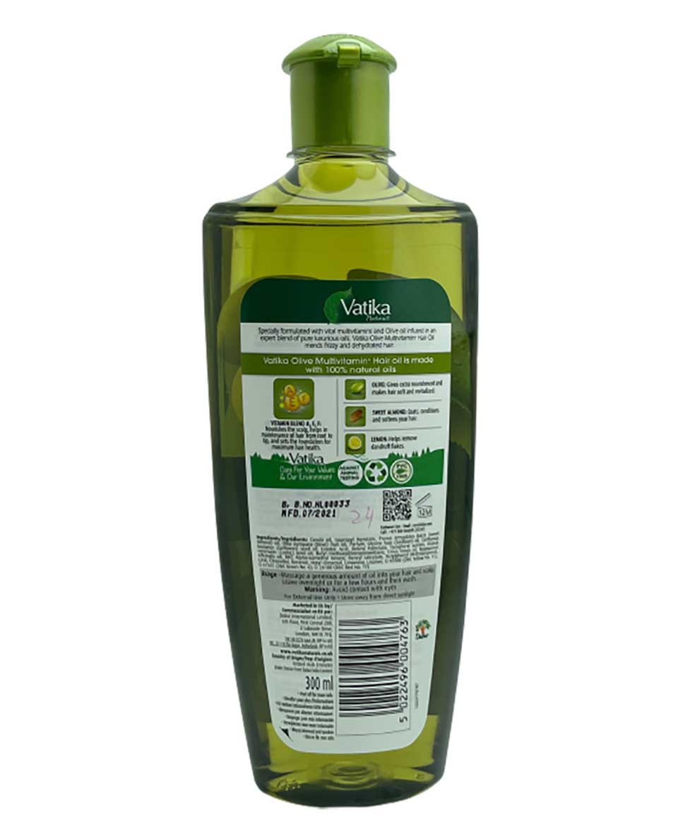 Vatika Naturals Olive Multivitamin Hair Oil
