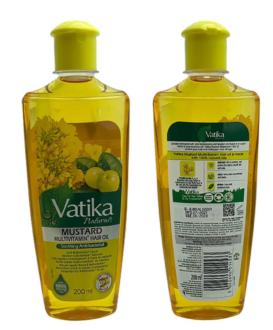 Vatika Naturals Mustard Multivitamin Hair Oil