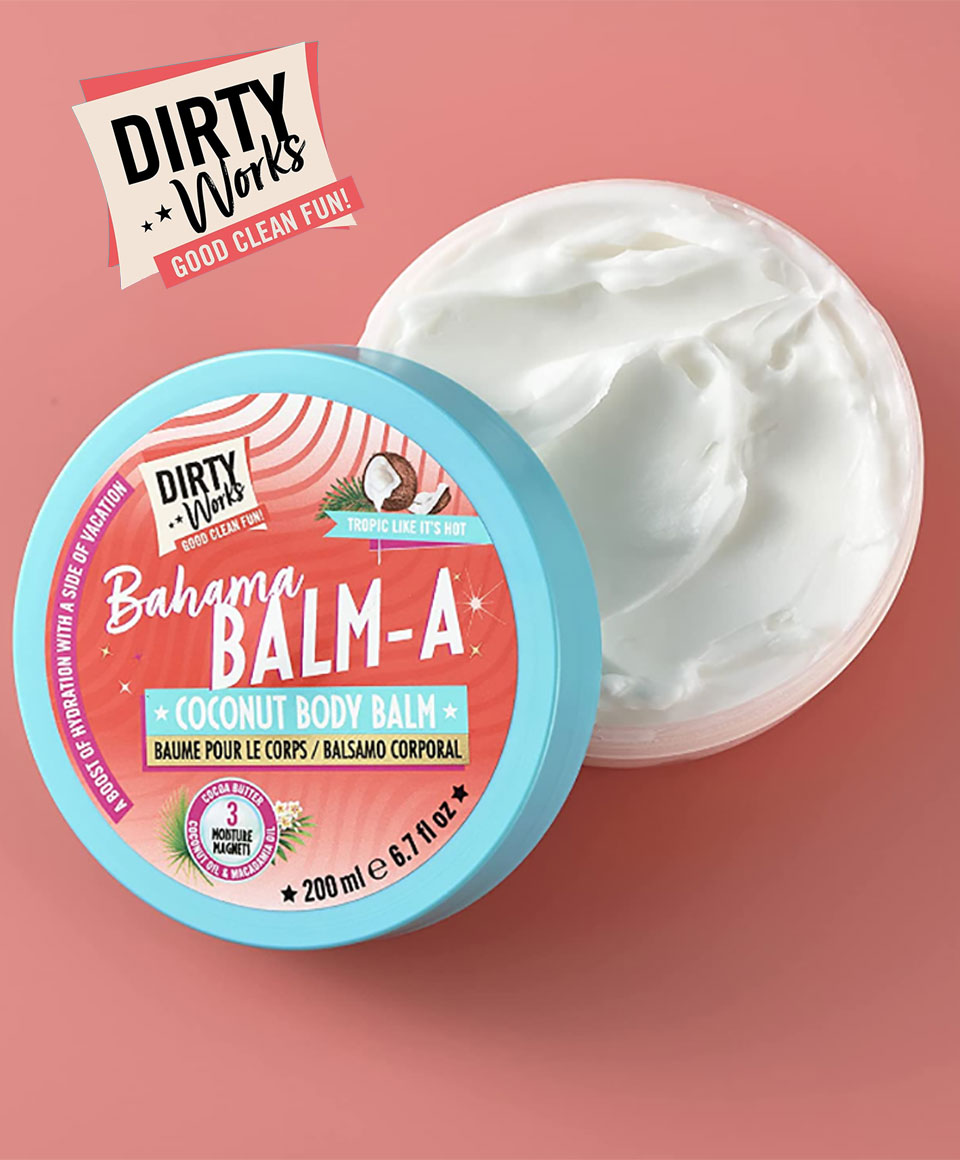 Dirty Works Bahama Balm A Coconut Body Balm