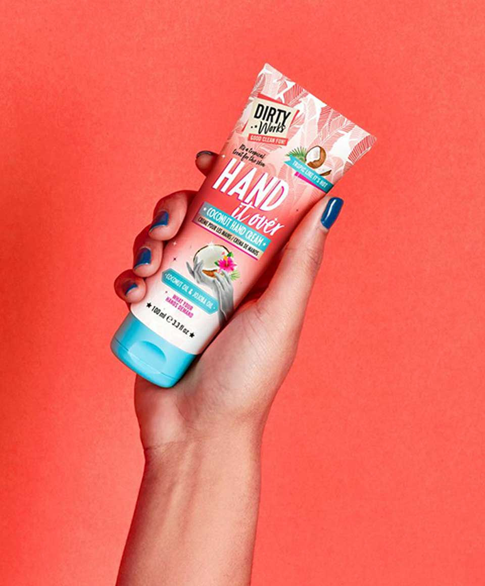 Dirty Works Hand It Over Coconut Hand Cream