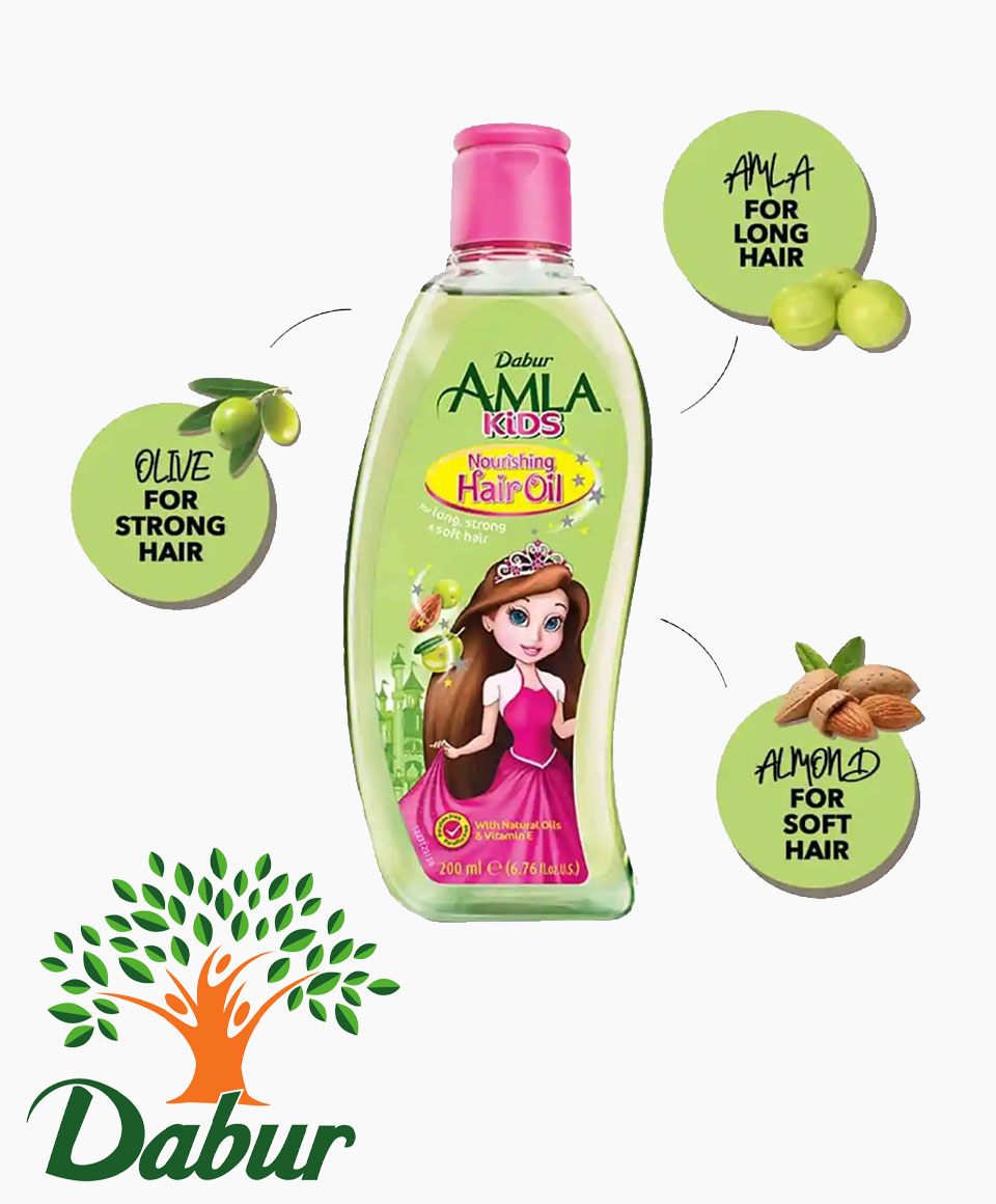 Dabur Amla Kids Nourishing Hair Oil