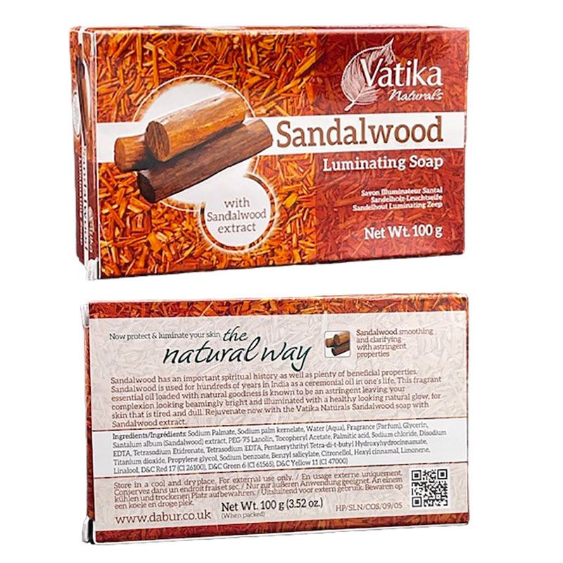 Vatika Dermo Viva Sandalwood Luminating Soap