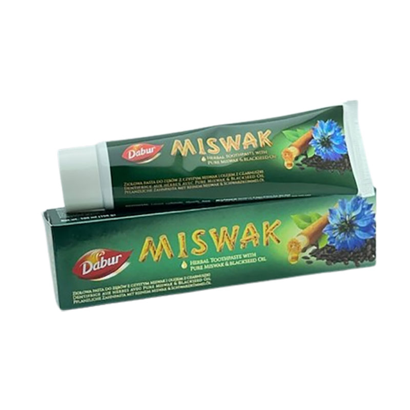 Dabur Miswak Pure Miswak And Blackseed Oil Herbal Toothpaste