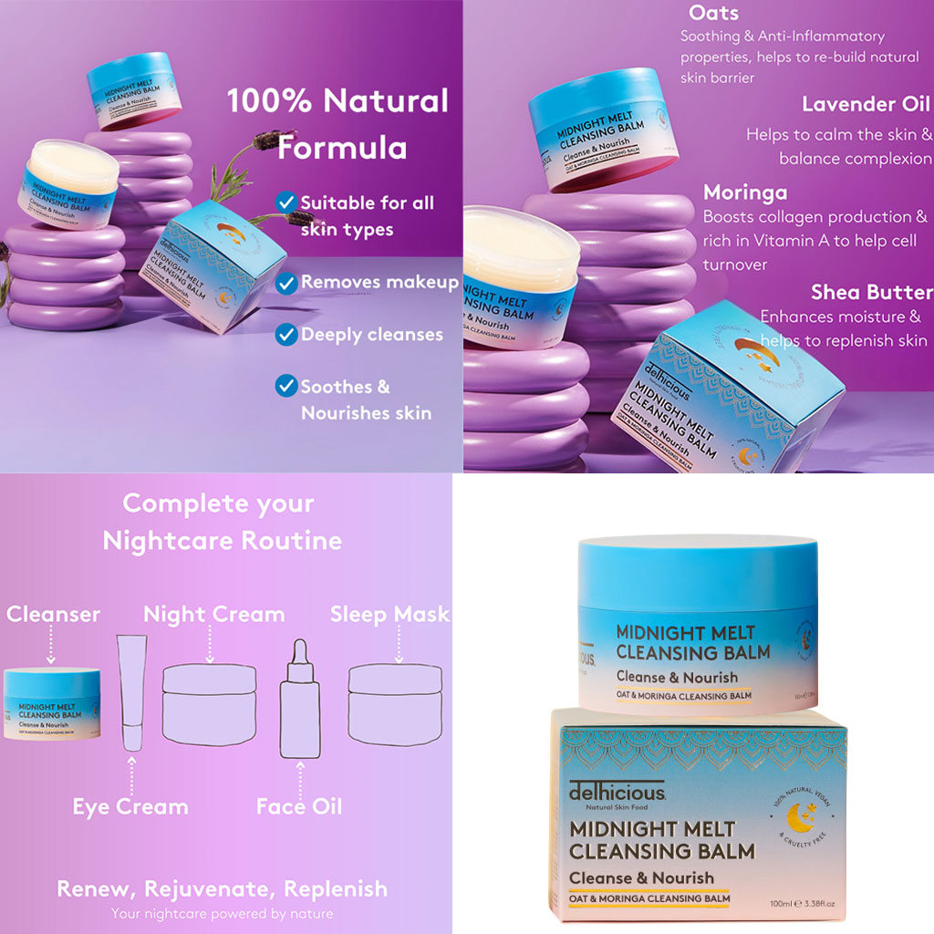Midnight Melt Cleanse And Nourish Cleansing Balm