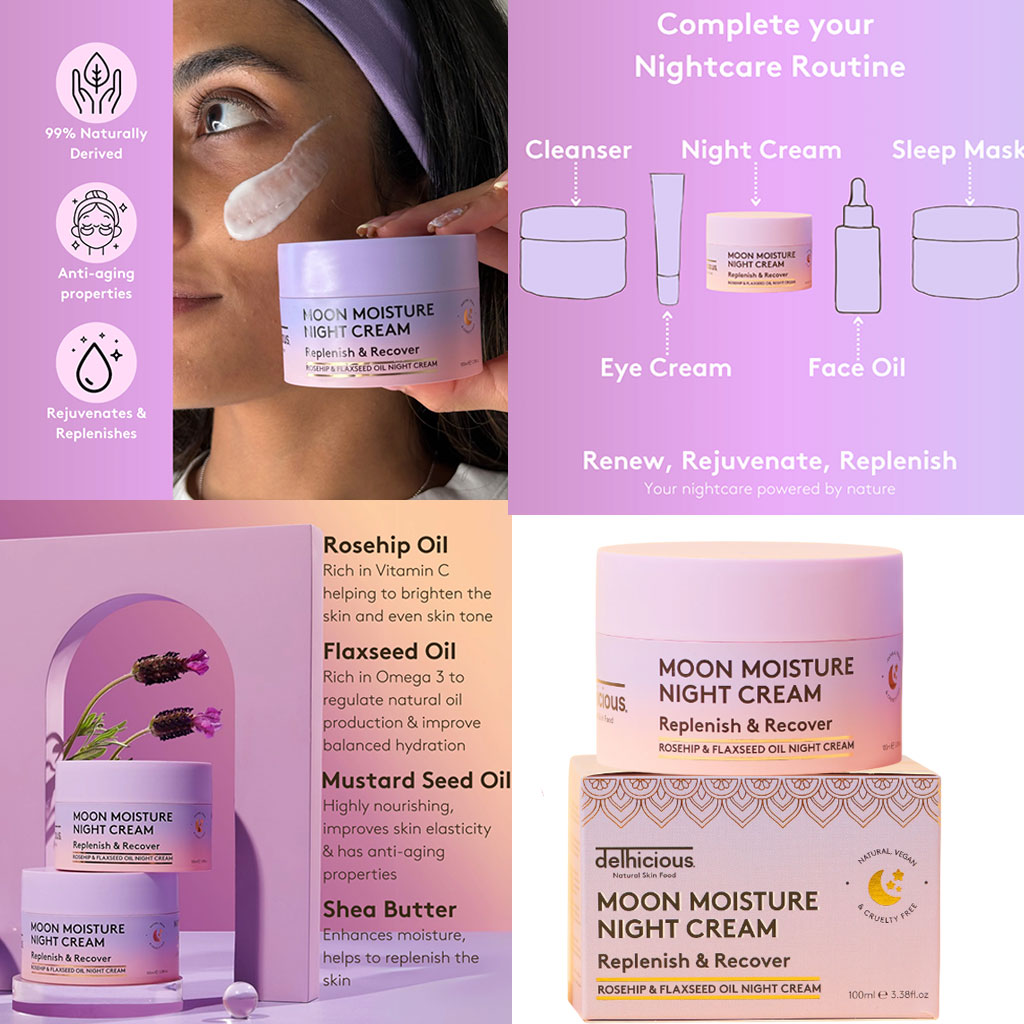 Moon Moisture Replenish And Recover Night Cream 