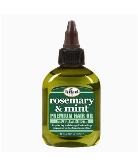 Difeel Rosemary And Mint Premium Hair Oil Infused With Biotin