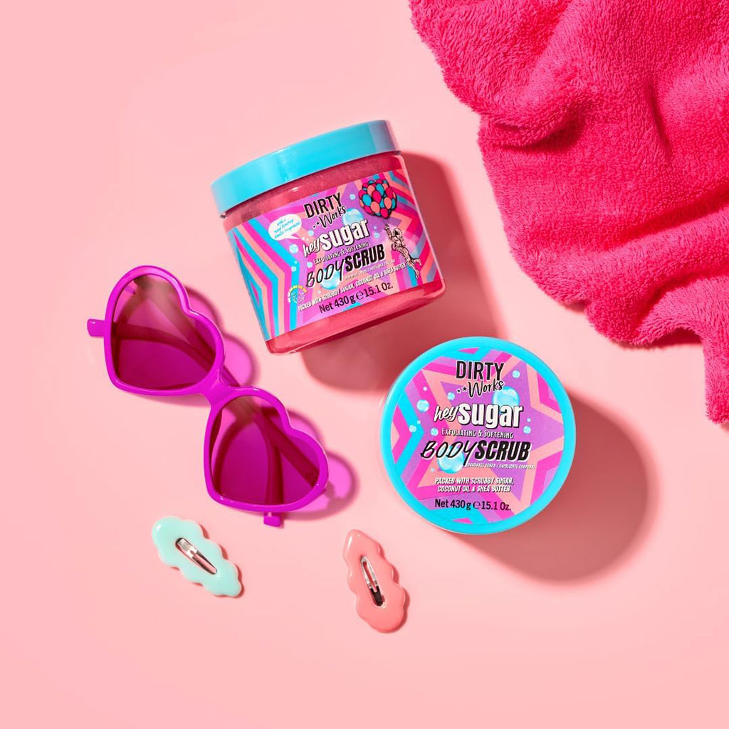 Dirty Works Hey Sugar Exfoliating And Softening Body Scrub